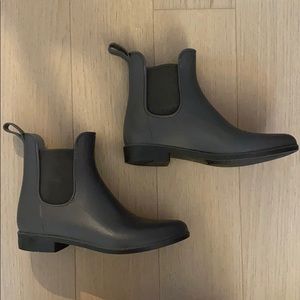 Grey Chelsea Rain-boots, Size 6